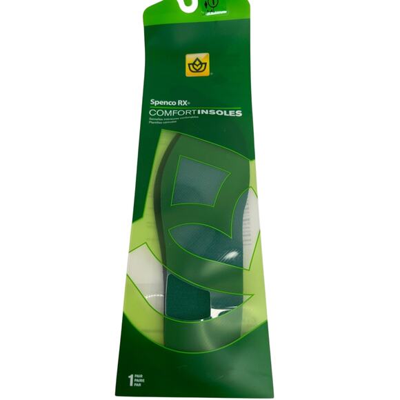 Spenco RX Comfort Insoles- #1 Fits Women's Size 5-6 - Picture 1 of 5